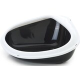 Savic Hoektoilet Concha XL - 51 x 38 x 22.5 cm - Zwart-Wit Savic Hoektoilet Concha XL - 51 x 38 x 22.5 cm - Zwart-Wit