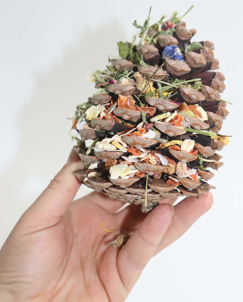 Herbimals Gevulde Dennenappel Groot Herbimals Gevulde Dennenappel Groot