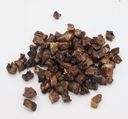 Bark-Bite Bark-Bite Runderlong stukjes – 1-2 cm - 500 gram Bark-Bite Bark-Bite Runderlong stukjes – 1-2 cm - 500 gram