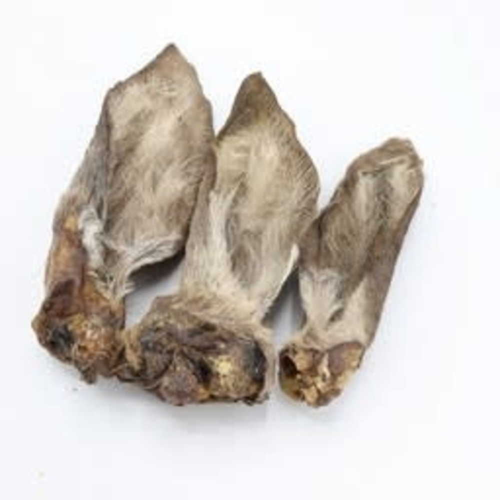 Bark-Bite Bark-Bite Hertenoren met vacht - 5 stuks Bark-Bite Bark-Bite Hertenoren met vacht - 5 stuks