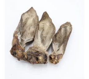 Bark-Bite Bark-Bite Hertenoren met vacht - 5 stuks Bark-Bite Bark-Bite Hertenoren met vacht - 5 stuks