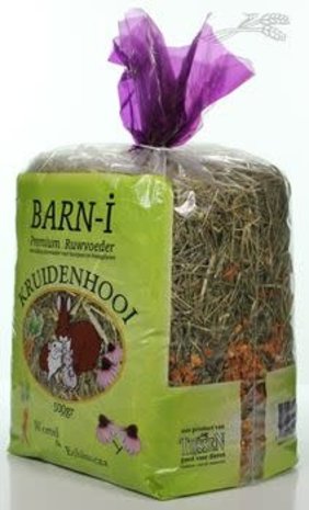 BARN-i Barn-i Kruidenhooi  - Wortel en Echinacea - 500 gram BARN-i Barn-i Kruidenhooi  - Wortel en Echinacea - 500 gram