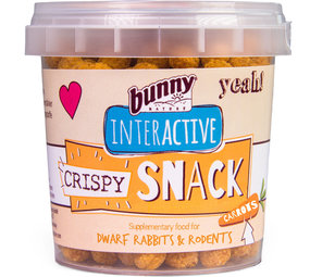 Bunny Nature Bunny Nature Interactive Crispy Snack - Trainingssnack - Wortel - 25 gram Bunny Nature Bunny Nature Interactive Crispy Snack - Trainingssnack - Wortel - 25 gram