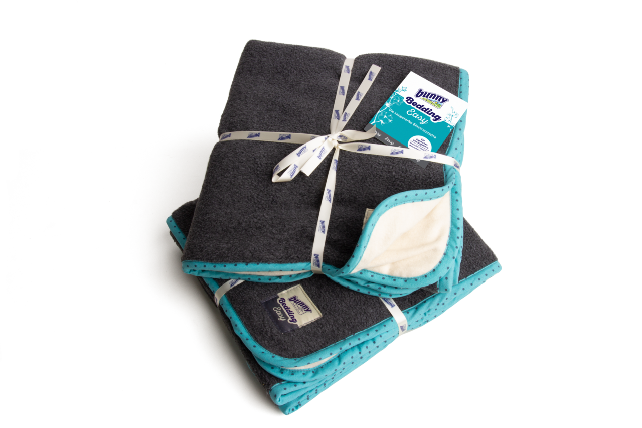 Bunny Nature Bunny Nature - Bunnybedding Easy - Strooiselmat Turquoise - 112 x 51 cm Bunny Nature Bunny Nature - Bunnybedding Easy - Strooiselmat Turquoise - 112 x 51 cm