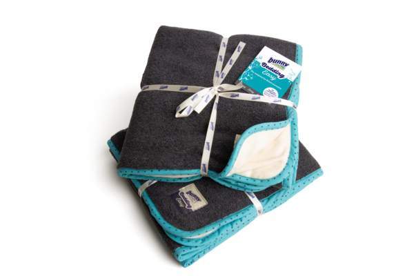 Bunny Nature Bunny Nature - Bunnybedding Easy - Strooiselmat Turquoise - 112 x 51 cm Bunny Nature Bunny Nature - Bunnybedding Easy - Strooiselmat Turquoise - 112 x 51 cm