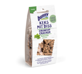 Bunny Nature Bunny Nature - Crunchy Cracker - Peterselie - 50 gram Bunny Nature Bunny Nature - Crunchy Cracker - Peterselie - 50 gram