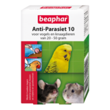 Beaphar Beaphar Anti-Parasiet 10 - Vogels en Knaagdieren - 20-50 gram - 2 stuks Beaphar Beaphar Anti-Parasiet 10 - Vogels en Knaagdieren - 20-50 gram - 2 stuks