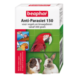 Beaphar Beaphar Anti-Parasiet 150 - Vogels en Knaagdieren - vanaf 300 gram - 4 stuks Beaphar Beaphar Anti-Parasiet 150 - Vogels en Knaagdieren - vanaf 300 gram - 4 stuks