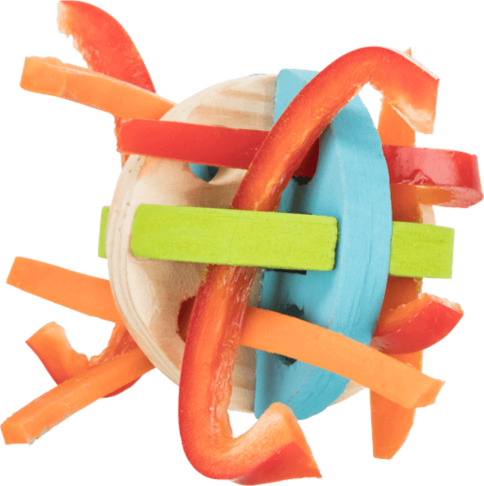 Trixie Trixie Speel- en Snackbal - 8 cm Trixie Trixie Speel- en Snackbal - 8 cm