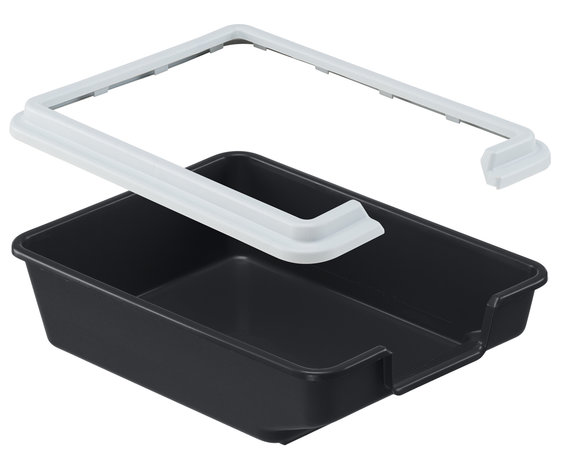 Ferplast Ferplast Open Toilet met Rand en Lage Instap - 38 x 28 x 11 cm - verschillende kleuren Ferplast Ferplast Open Toilet met Rand en Lage Instap - 38 x 28 x 11 cm - verschillende kleuren