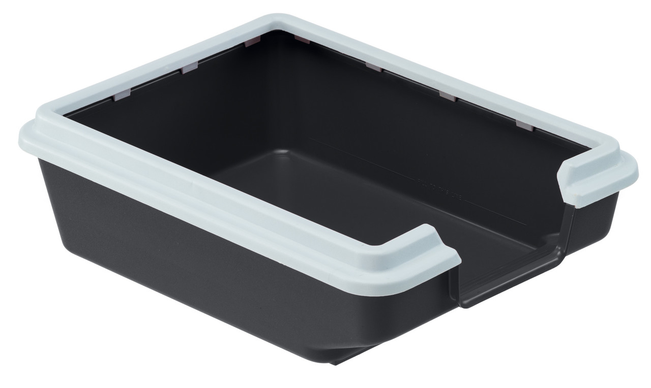 Ferplast Ferplast Open Toilet met Rand en Lage Instap - 38 x 28 x 11 cm - verschillende kleuren Ferplast Ferplast Open Toilet met Rand en Lage Instap - 38 x 28 x 11 cm - verschillende kleuren