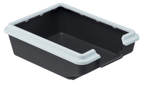 Ferplast Ferplast Open Toilet met Rand en Lage Instap - 38 x 28 x 11 cm - verschillende kleuren Ferplast Ferplast Open Toilet met Rand en Lage Instap - 38 x 28 x 11 cm - verschillende kleuren