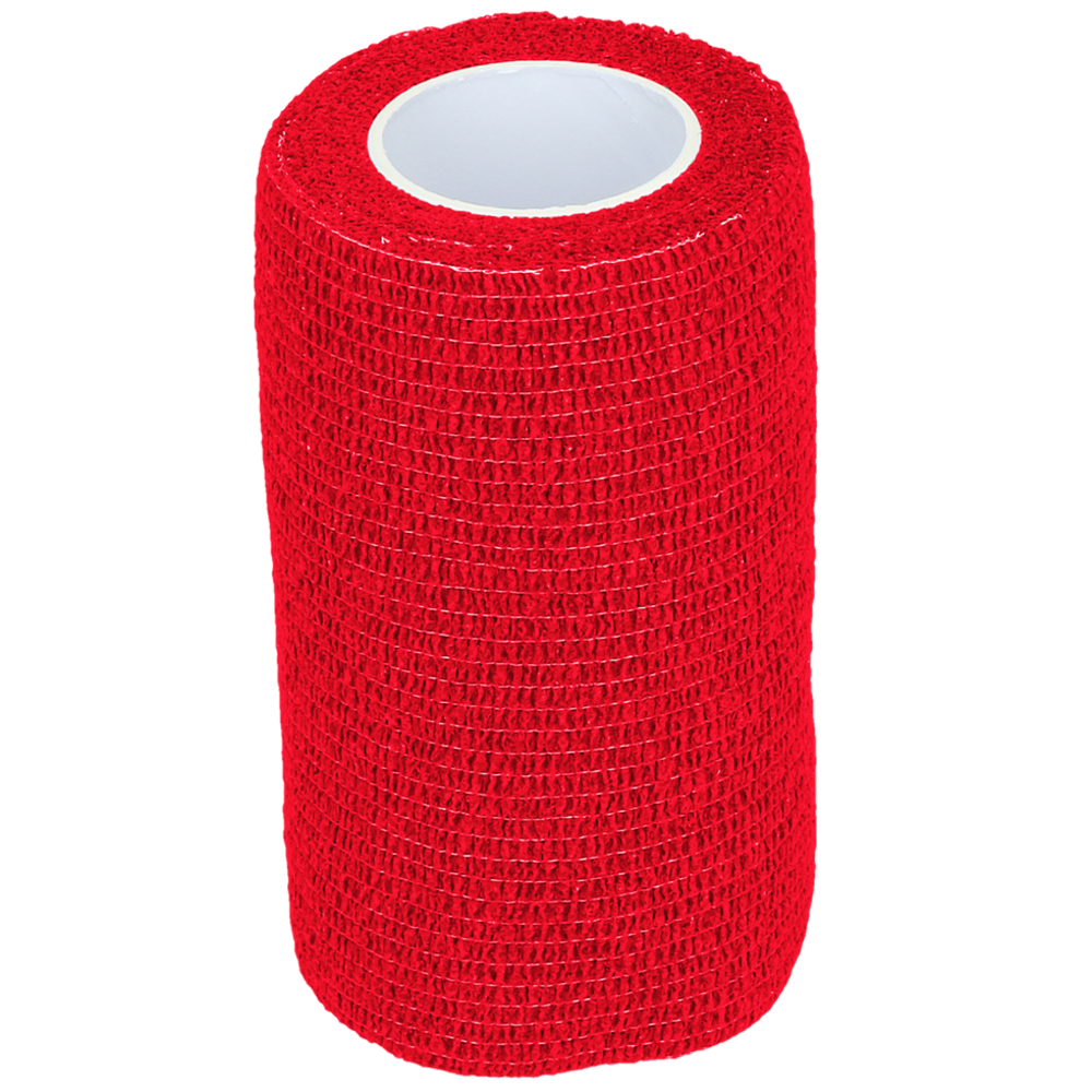 Animal Profi Zelfklevend Verband - Rood - 10 cm breed x 4.5 meter Animal Profi Zelfklevend Verband - Rood - 10 cm breed x 4.5 meter