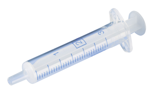 Spuit 2-delig - Luer Slip - 3 ml Spuit 2-delig - Luer Slip - 3 ml