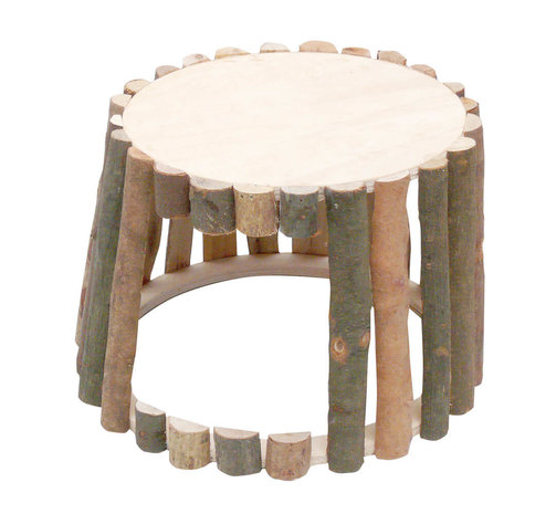 Hugro Houten Boshut M - 15 cm hoog - doorsnede 20-16 Hugro Houten Boshut M - 15 cm hoog - doorsnede 20-16