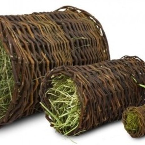 JR Farm Wilgentunnel met hooi - Middel JR Farm Wilgentunnel met hooi - Middel