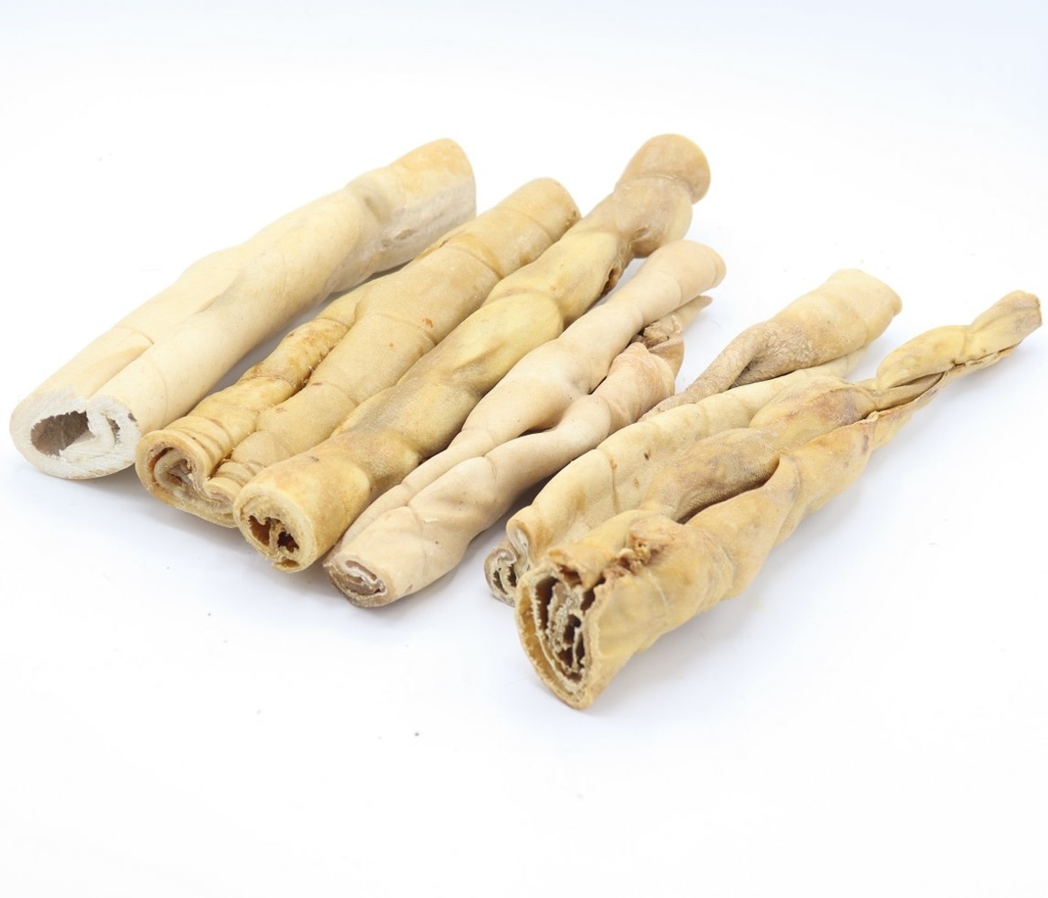 Bark-Bite Bark-Bite Runderkophuid Rollen - 1 kilo Bark-Bite Bark-Bite Runderkophuid Rollen - 1 kilo