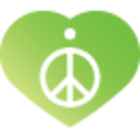 IMARC Hondenpenning – Hart – Peace – Groen IMARC Hondenpenning – Hart – Peace – Groen