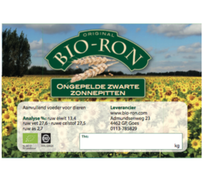 Natuly (voorheen Bio-Ron) Bio-Ron Biologische Zonnepitten - ongepeld - 4 kilo
