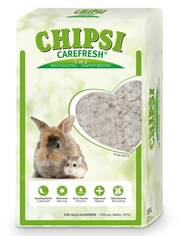 Chipsi Chipsi Carefresh Pure White - 10 liter Chipsi Chipsi Carefresh Pure White - 10 liter