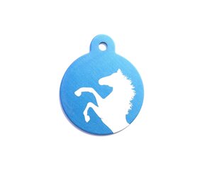 IMARC Paardenpenning – Rond – Blauw - Groot Ø3 cm IMARC Paardenpenning – Rond – Blauw - Groot Ø3 cm