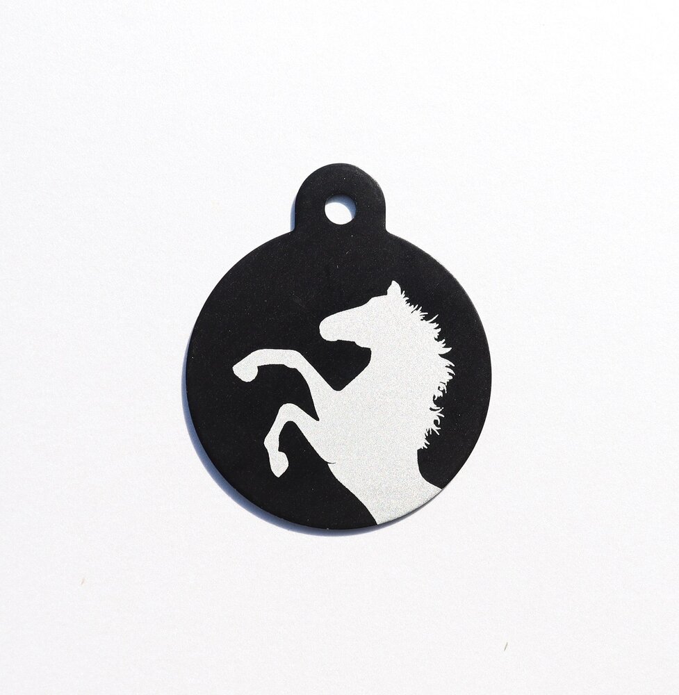 IMARC Paardenpenning – Rond – Zwart - Groot Ø3 cm IMARC Paardenpenning – Rond – Zwart - Groot Ø3 cm