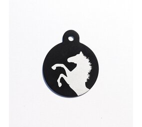 IMARC Paardenpenning – Rond – Zwart - Groot Ø3 cm IMARC Paardenpenning – Rond – Zwart - Groot Ø3 cm