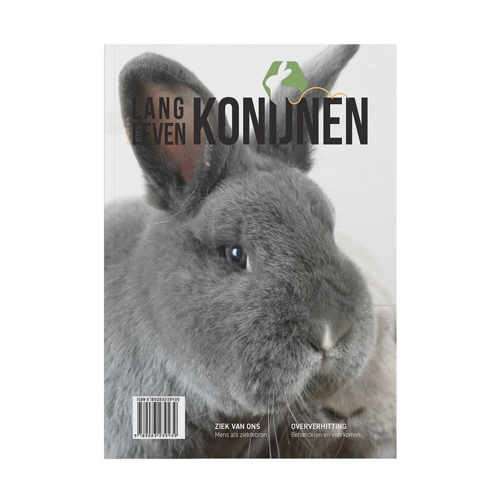 Lang Leven Konijnen Magazine Lang Leven Konijnen - Nummer 7 Lang Leven Konijnen Magazine Lang Leven Konijnen - Nummer 7