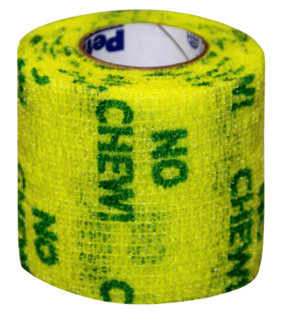 Petflex Zelfklevend Verband - 5 cm breed x4.5 meter No-Chew - Geel-Groen Petflex Zelfklevend Verband - 5 cm breed x4.5 meter No-Chew - Geel-Groen