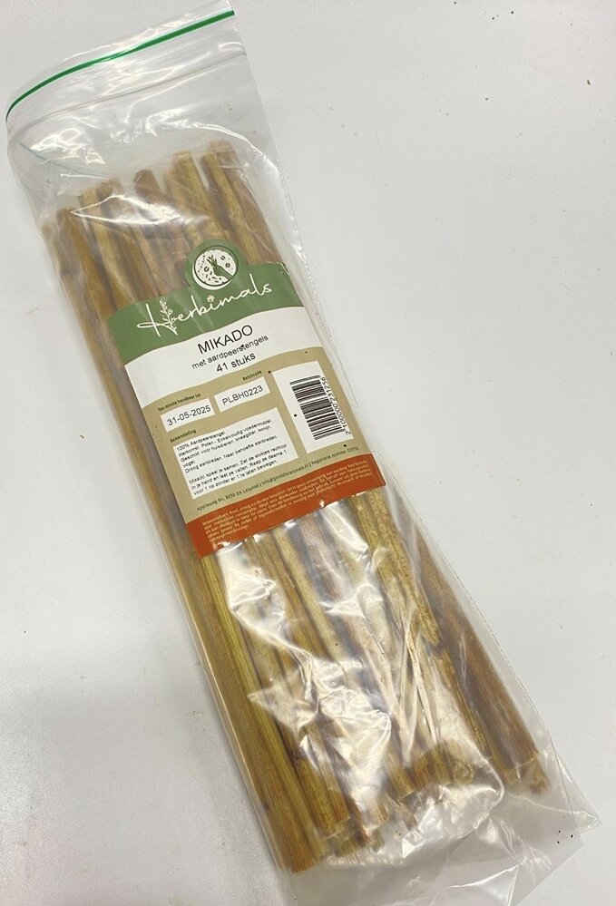 Herbimals Herbimals Aardpeerstengels - MIKADO - 41 stuks Herbimals Herbimals Aardpeerstengels - MIKADO - 41 stuks