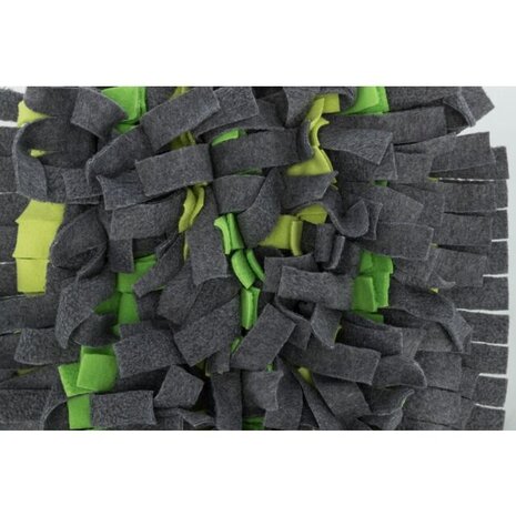 Trixie Trixie Snuffelmat - 27x20 cm - Grijs-Groen Trixie Trixie Snuffelmat - 27x20 cm - Grijs-Groen