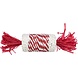 Trixie Speelrol Sisal met Papier - rood-wit - 18 cm Trixie Speelrol Sisal met Papier - rood-wit - 18 cm