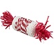 Trixie Speelrol Sisal met Papier - rood-wit - 18 cm Trixie Speelrol Sisal met Papier - rood-wit - 18 cm