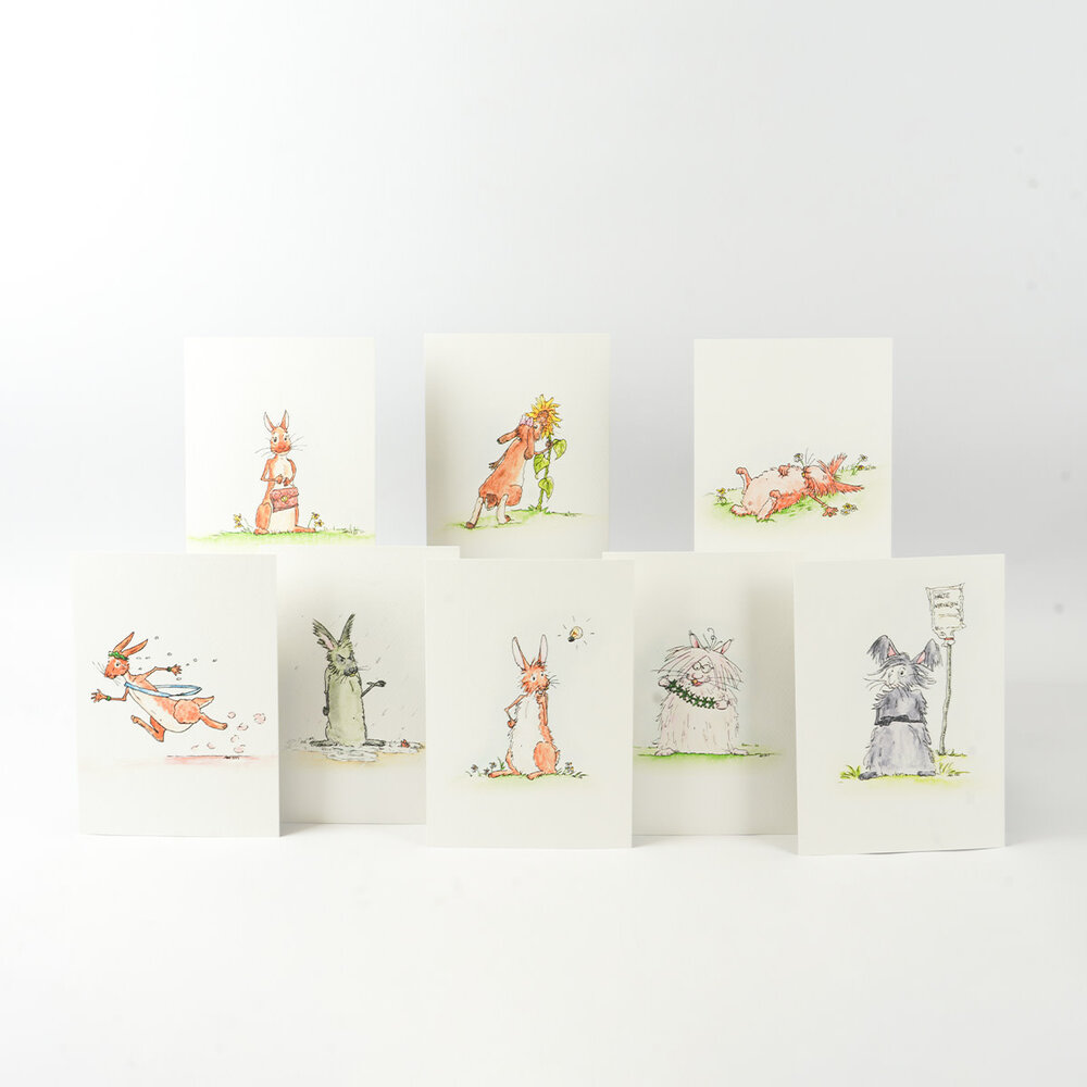 Binkies Ansichtkaarten - Set van 8 - zonder Enveloppen Binkies Ansichtkaarten - Set van 8 - zonder Enveloppen