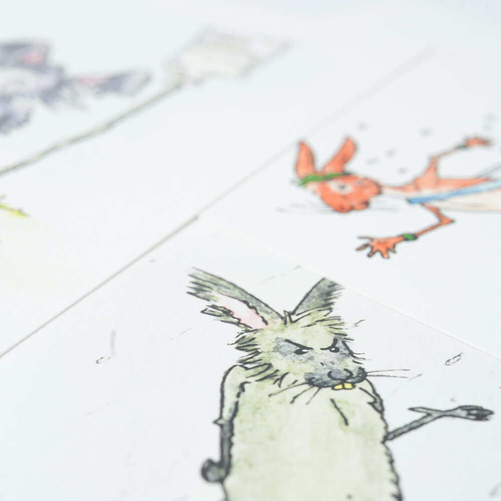 Binkies Ansichtkaarten - Set van 8 - zonder Enveloppen Binkies Ansichtkaarten - Set van 8 - zonder Enveloppen