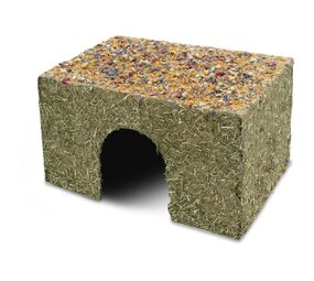 JR Farm JR Farm Hooihuis Bloemen - Middel - 300 gram JR Farm JR Farm Hooihuis Bloemen - Middel - 300 gram