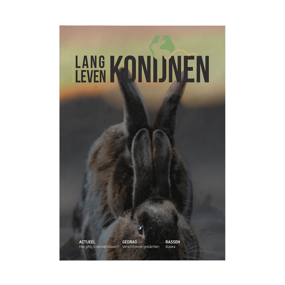 Lang Leven Konijnen Magazine Lang Leven Konijnen - Nummer 9 Lang Leven Konijnen Magazine Lang Leven Konijnen - Nummer 9