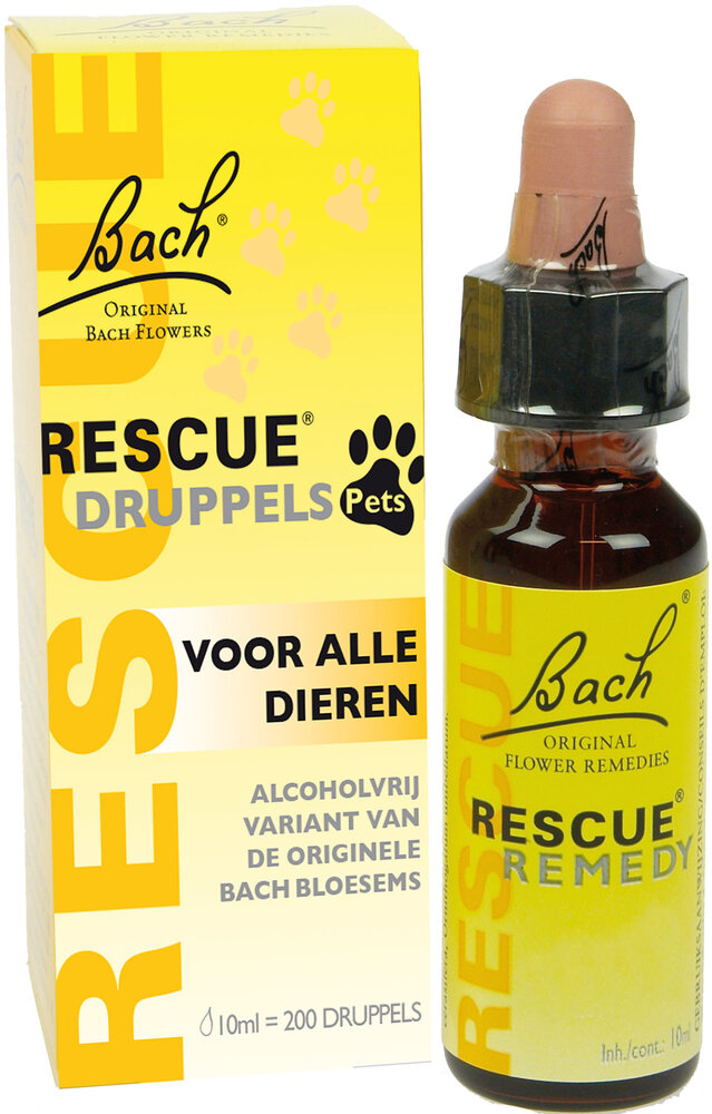 Bach Bach Rescue Remedy Pets Druppels - 10 ml Bach Bach Rescue Remedy Pets Druppels - 10 ml
