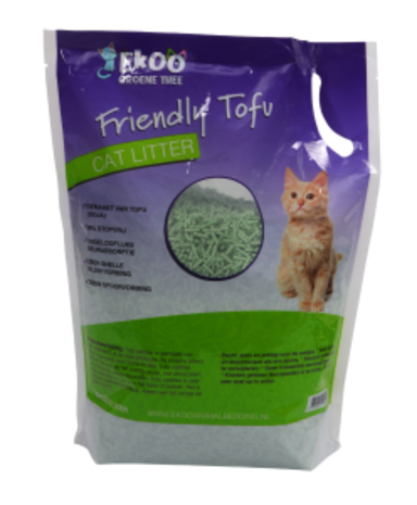 Ekoo Cat Litter Proefpakket Ekoo Cat Litter - Tofu Kattenbakvulling - 4 x 12 liter Ekoo Cat Litter Proefpakket Ekoo Cat Litter - Tofu Kattenbakvulling - 4 x 12 liter