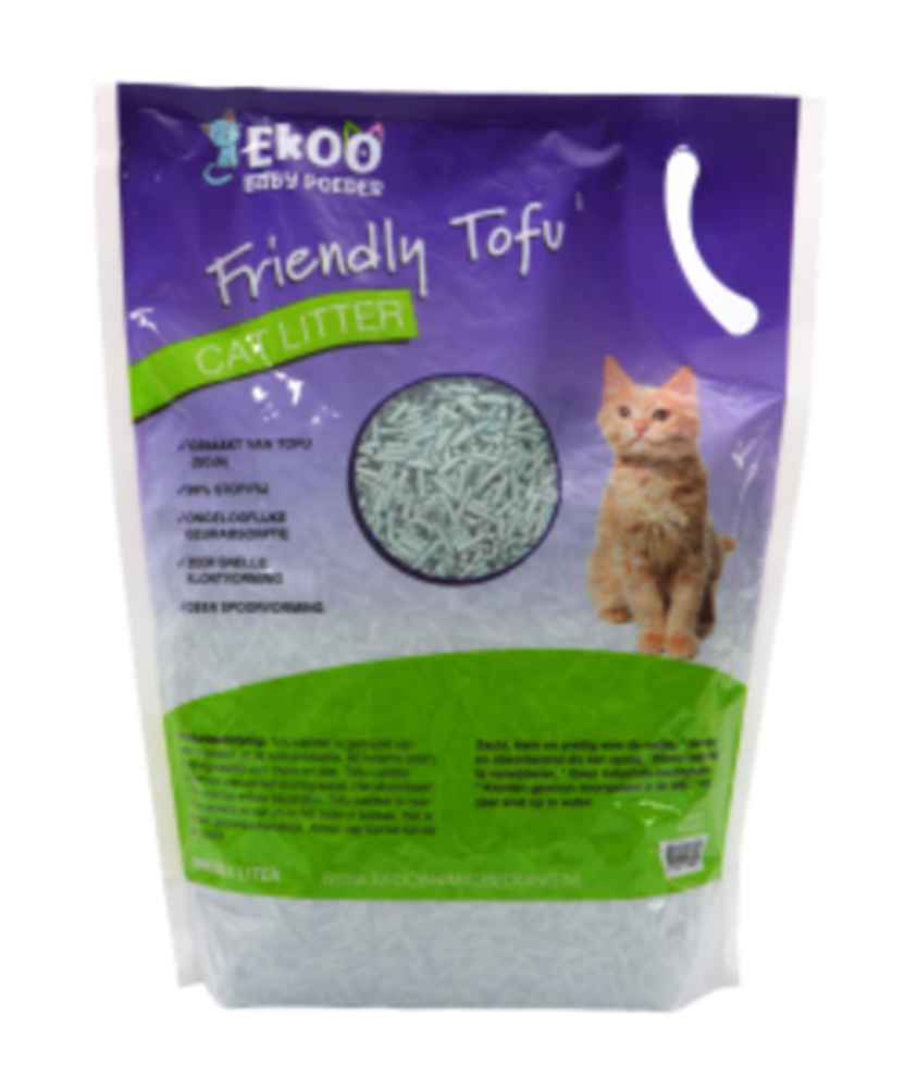 Ekoo Cat Litter Proefpakket Ekoo Cat Litter - Tofu Kattenbakvulling - 4 x 12 liter Ekoo Cat Litter Proefpakket Ekoo Cat Litter - Tofu Kattenbakvulling - 4 x 12 liter