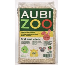 Aubizoo Aubizoo Hennepvezelstrooisel - 7 kilo Aubizoo Aubizoo Hennepvezelstrooisel - 7 kilo