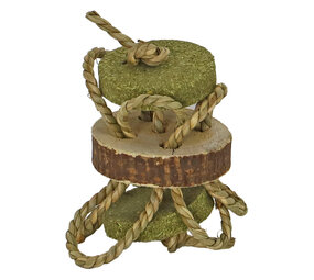 Knaagspeeltje Zeegras Wirwar - 9 cm Knaagspeeltje Zeegras Wirwar - 9 cm