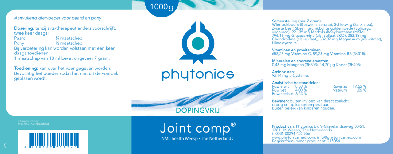 Phytonics Phytonics Joint Comp - 1000 gram Phytonics Phytonics Joint Comp - 1000 gram