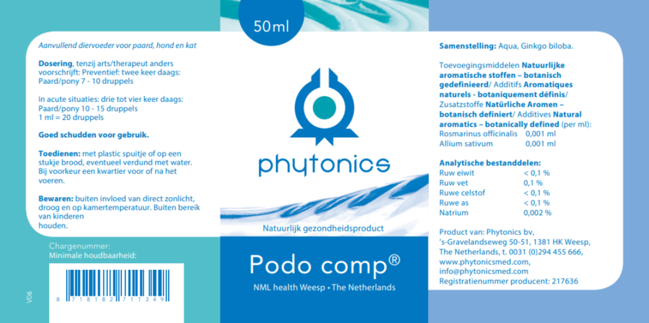 Phytonics Phytonics Podo Comp - 50 ml Phytonics Phytonics Podo Comp - 50 ml