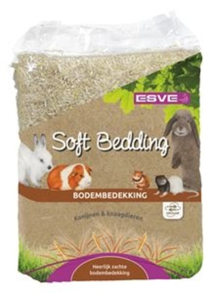ESVE ESVE Stro Soft Bedding Gehakseld - 2 kilo ESVE ESVE Stro Soft Bedding Gehakseld - 2 kilo