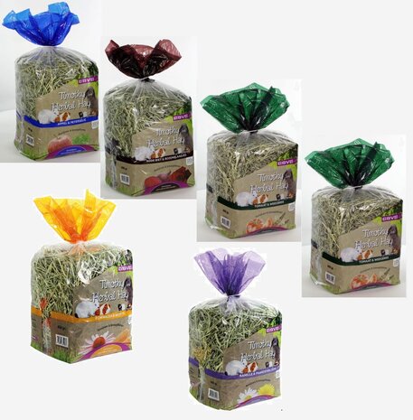 ESVE MIX VOORDEEL! Esve Timothy Hay - mixdoos - 6 x 500 gram ESVE MIX VOORDEEL! Esve Timothy Hay - mixdoos - 6 x 500 gram