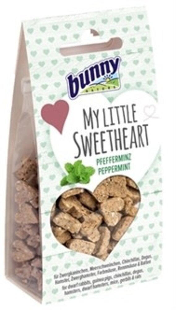Bunny Nature Bunny Nature Snack - My Little Sweetheart - Munt - 30 gram Bunny Nature Bunny Nature Snack - My Little Sweetheart - Munt - 30 gram
