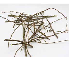 Herbimals Herbimals vers Wilgenhout - dunne twijgen - uit de vriezer - circa 400 gram Herbimals Herbimals vers Wilgenhout - dunne twijgen - uit de vriezer - circa 400 gram