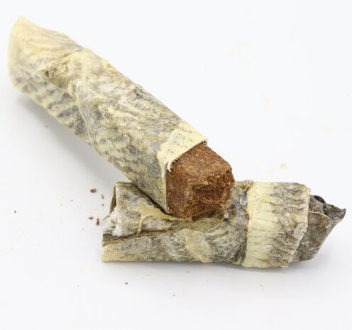 Bark-Bite Bark-Bite Fish - Throwstick - kabeljauw - per 3 Bark-Bite Bark-Bite Fish - Throwstick - kabeljauw - per 3