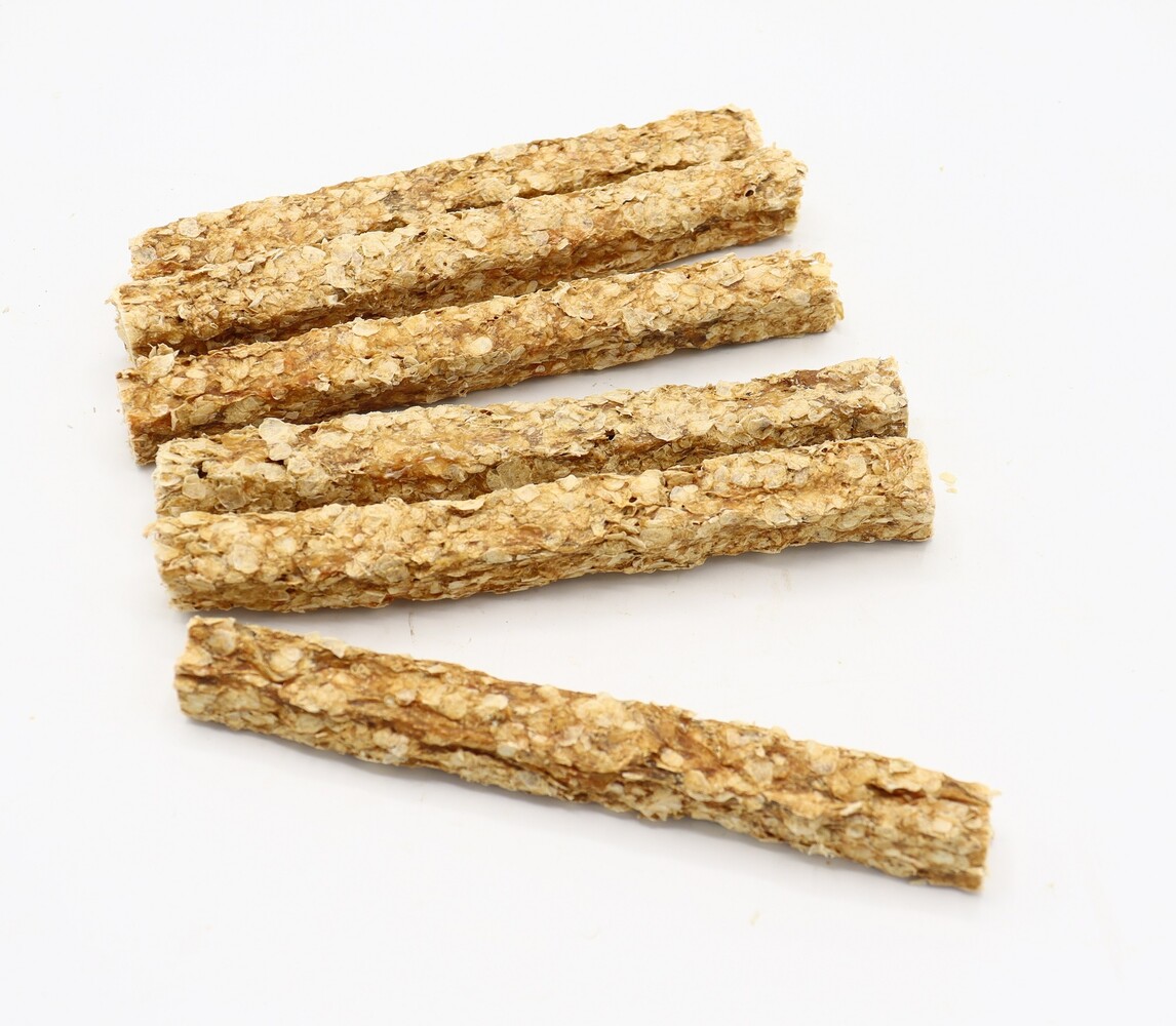 Bark-Bite Bark-Bite Fish - Roodbaars Sticks - 200 gram Bark-Bite Bark-Bite Fish - Roodbaars Sticks - 200 gram